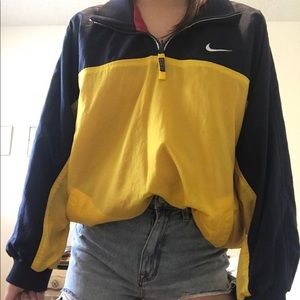 Vintage REVERSIBLE Nike Windbreaker Quarter-Zip